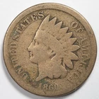 1860 Indian Head Penny Cent Good (G)