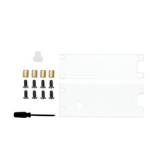 Clear Acrylic Top Bottom Panel Case With Customs Key Cap for Raspberry Pi Pico S