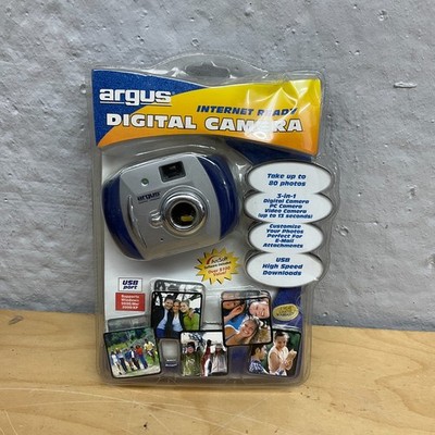 Argus Internet Ready Digital Camera DC1510 Blue NEW SEALED