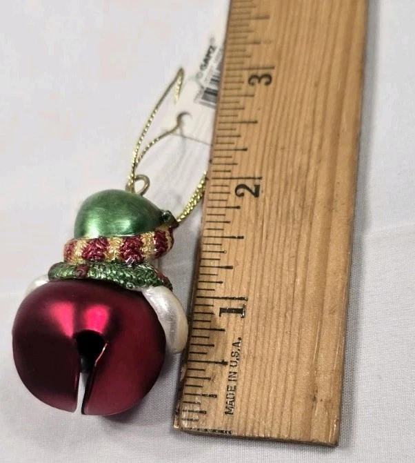 Ganz Jingle Bell девочка снеговик Рождественское украшение имя предварительно персонализированный - * выбор * - Изображение 3 из 4