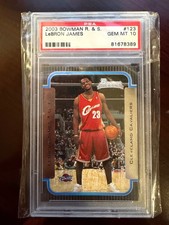 2003-04 Bowman Rookies & Stars - Rookies LeBron James #123 (RC)