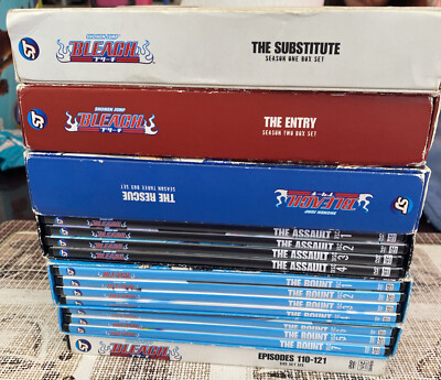 Bleach Season 1-6 Dvd Box Sets 782009238546| eBay