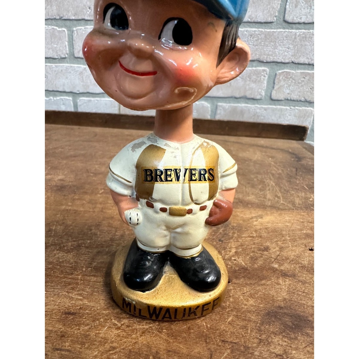 【BOBBLE HEAD】ミルウォーキー・ブルワーズ ボブルヘッド 1974 BOBBLE HEAD】ミルウォーキー・ブルワーズ ボブルヘッド 1974