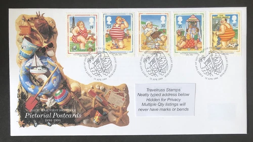 GB 1994 FDC Pictorial Postcards Bureau PMK - FREE UK P&P!