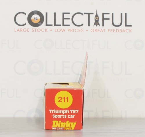 DINKY - #211 TRIUMPH TR7 - 1975 DIECAST *BEAUTY* MINT IN UNPUNCHED BOX🔥 - Picture 2 of 4