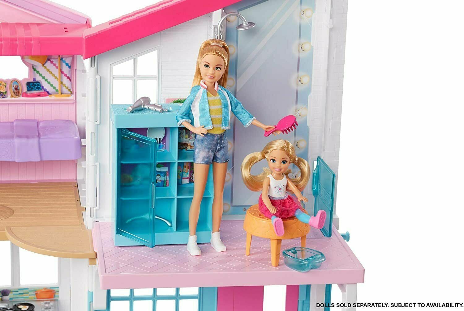 Maison De Poupée Mattel Barbie Malibu House 2022 à Prix Carrefour
