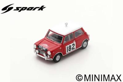 Rally Car Model 1:43 Spark Model Morris Cooper S Monte Carlo Rallye