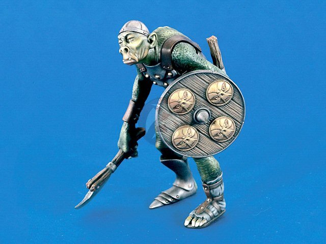 Verlinden 150mm 1/12 Krijlian Dungeon Guard w/Axe & Shield
