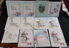 vintage unused Miscellaneous GREETING CARDS / set of 12