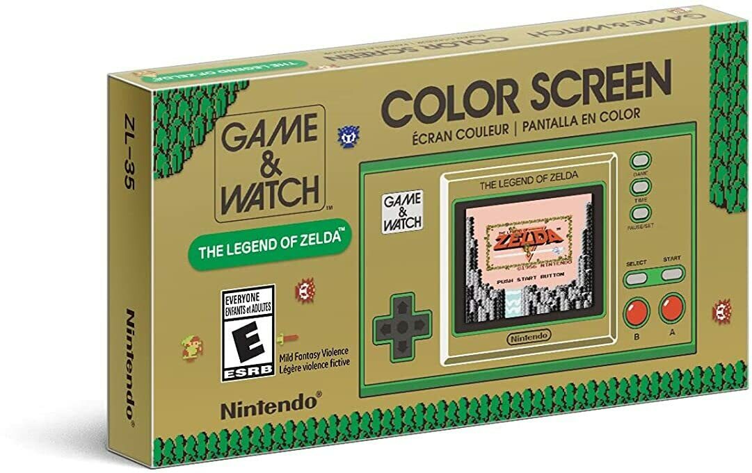 Nintendo Game & Watch 3点セット Nintendo Game and Watch: The Legend of Zelda Handheld Game System