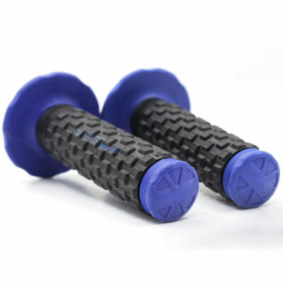 Twist Throttle Cable & Free Grips – Blue, Fits Dirt Pit Bikes (Atomik, Pitpro, Lei, TDR, Orion)