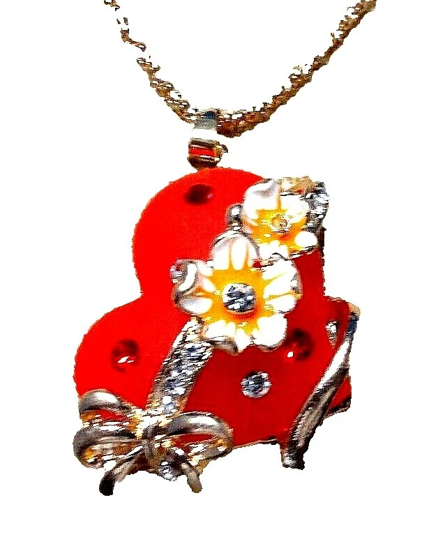 Cadena de amor Betsey Johnson moda Collares y Colgantes