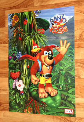 Vintage Banjo-Kazooie Nintendo 64 Game Boy Advance Very Rare