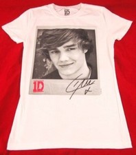 Juniors One Direction 1D Liam Payne Photo Picture Autograph TShirt XS S M L XL