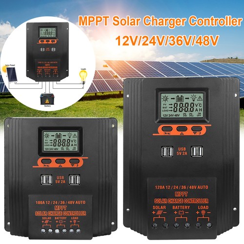 Contrôleur Solaire MPPT 5V-24V Avec Port USB - Gestion Charge Batterie 18650, Compatible Raspberry Pi