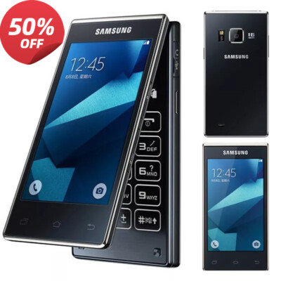 Original Unlocked Samsung G9198 Dual SIM 2GB+16GB Dual-Screen Flip SmartPhone A+