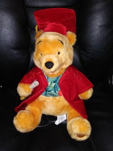 winnie the pooh graduation bear