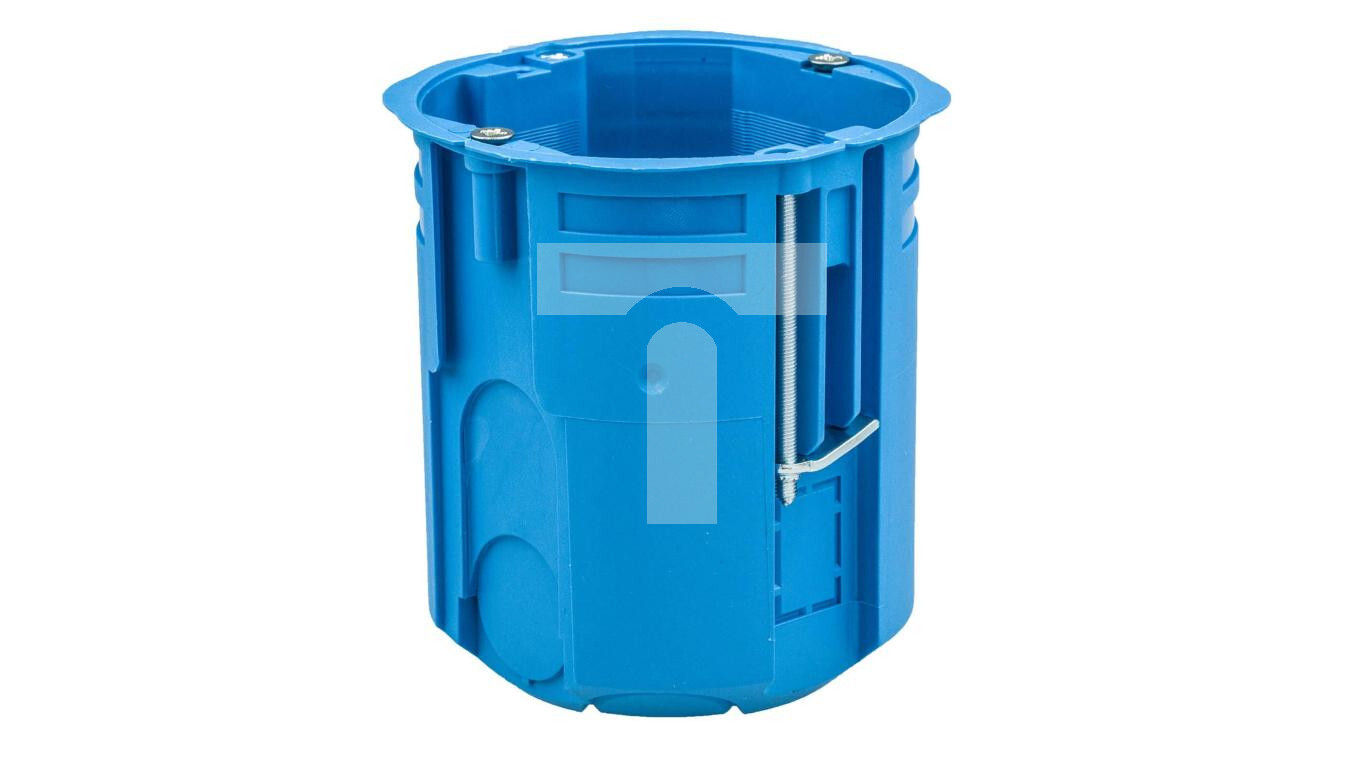 Empty wall box 60mm super deep 80mm halogen-free, self-extinguishing UL94 /T2UK