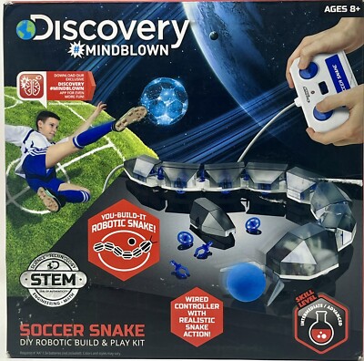 NEW Discovery #Mindblown Soccer Snake DIY Robotic Build & Play Kit
