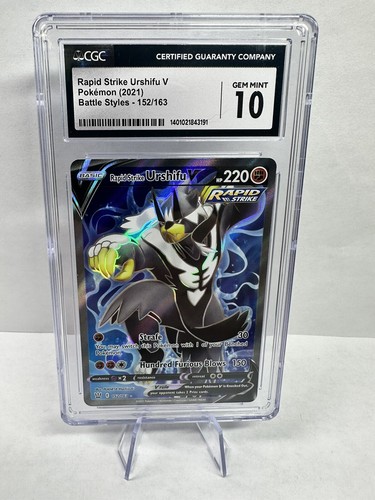 Rapid Strike Urshifu V graded CGC 10 for sale on eBay