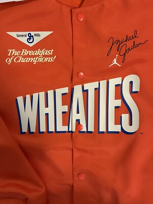 Nike Air Jordan Flight MVP Wheaties Jacket “Orange” DV7578-817