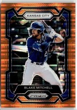 BLAKE MITCHELL 2024 PANINI PRIZM ORANGE PULSAR SP /399