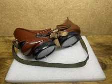 Vintage Glendale Optical Safety Welding Glasses Steampunk Bakelite w/lens