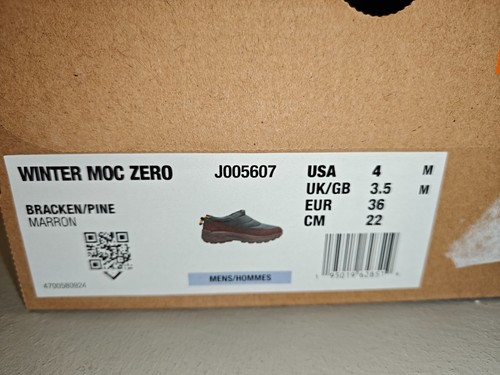 Scarpe stivali nuovi Merrell uomo ragazzo 4 invernali moc zero pino slip-on nuovi con scatola - Foto 5 di 11