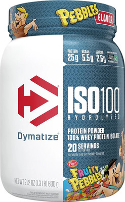 ISO100 Hydrolyzed Whey Isolate Protein Powder, Fruity Pebbles, 20 Servings