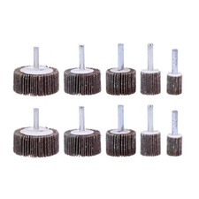 10 PCS Sanding Flap Wheel Abrasive Impeller Heavy Duty Grinding Wheels Disc 0.99 per disc