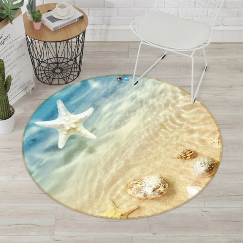 3D Strand Seestern NA11944 Spielteppich Matte Elegant Fototeppich Matte Fay - Bild 2 von 5