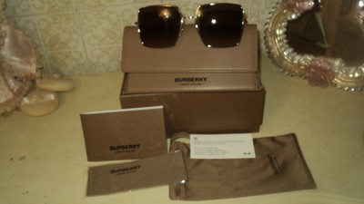 Burberry Silver Metal Sunglasses with Brown Case Burberry | Accessories | Burberry B319 1057i Silver Jude  main image 4