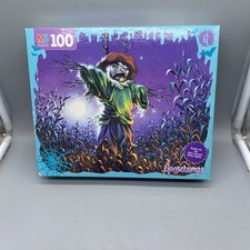 Vintage 1995 Goosebumps Scarecrow 20 100 Piece Jigsaw Puzzle Complete