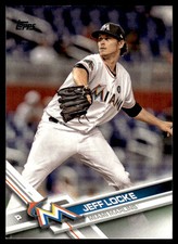 2017 Topps Update #US220 Jeff Locke Miami Marlins Baseball