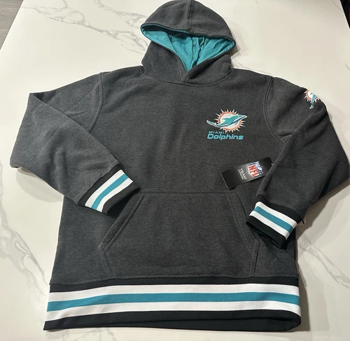 VETEMENTS Felpa con cappuccio Miami Dolphins Youth (media 10 12) vendita al dettaglio a $ 80