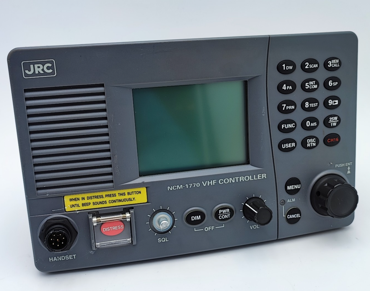 JRC NCM-1770 VHF Controller Control Unit GMDSS f/ Commercial Ship