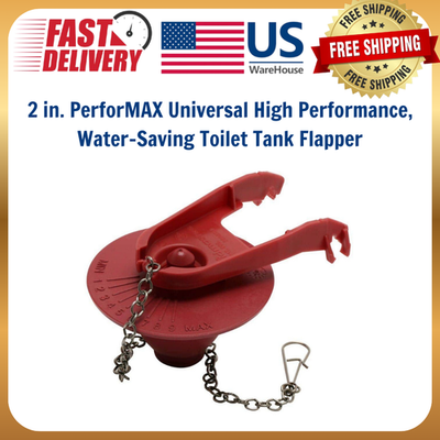 #ad #ad 2 in. PerforMAX Universal High Performance Water Saving Toilet Tank Flapper $7.80