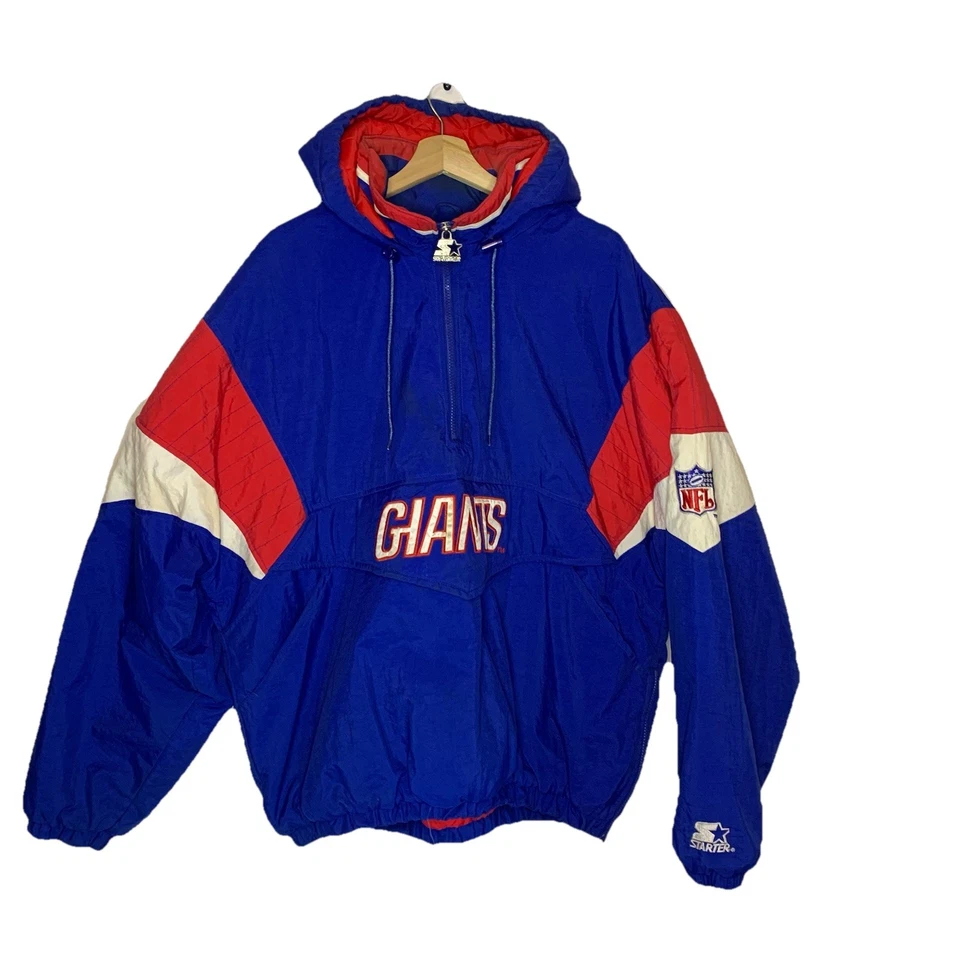 Vintage New York Giants Jacket Mens Large Puffer NFL Football Starter 90s XL - Image 2 of 4