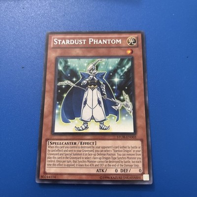 Yu-Gi-Oh! TCG Stardust Phantom Rare Storm Of Ragnarok Free Shipping Stor-en003