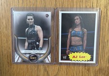 AJ Lee Rhea Riley Rookie Card Lot 2020 NXT RC-43 WWE 2012 Topps Heritage #1