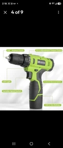 High-Performance 12V Cordless Drill with 21+1 Settings - Ideal for Home Use
