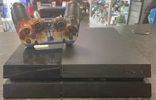 Sony PlayStation 4 (PS4) - 500GB - Jet Black Console, Controller & Wires