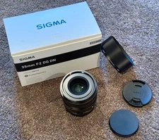 Sigma 35mm f2 DG DN - Contemporary Lens (L-Mount, Black), Excellent Condition US