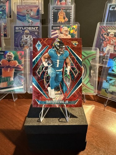 2024 Phoenix Football - Red Lazer #133 Travis Etienne Jr. RC 137/199
