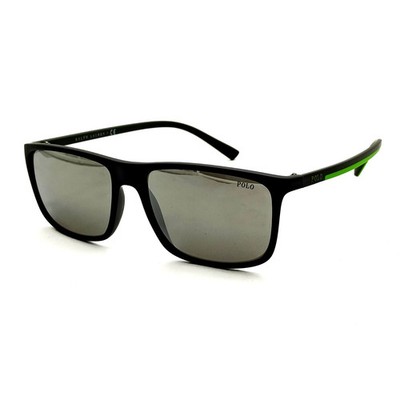 Herren Sonnenbrille Polo Ralph Lauren Rechteckig Brille Sunglasses Signiert