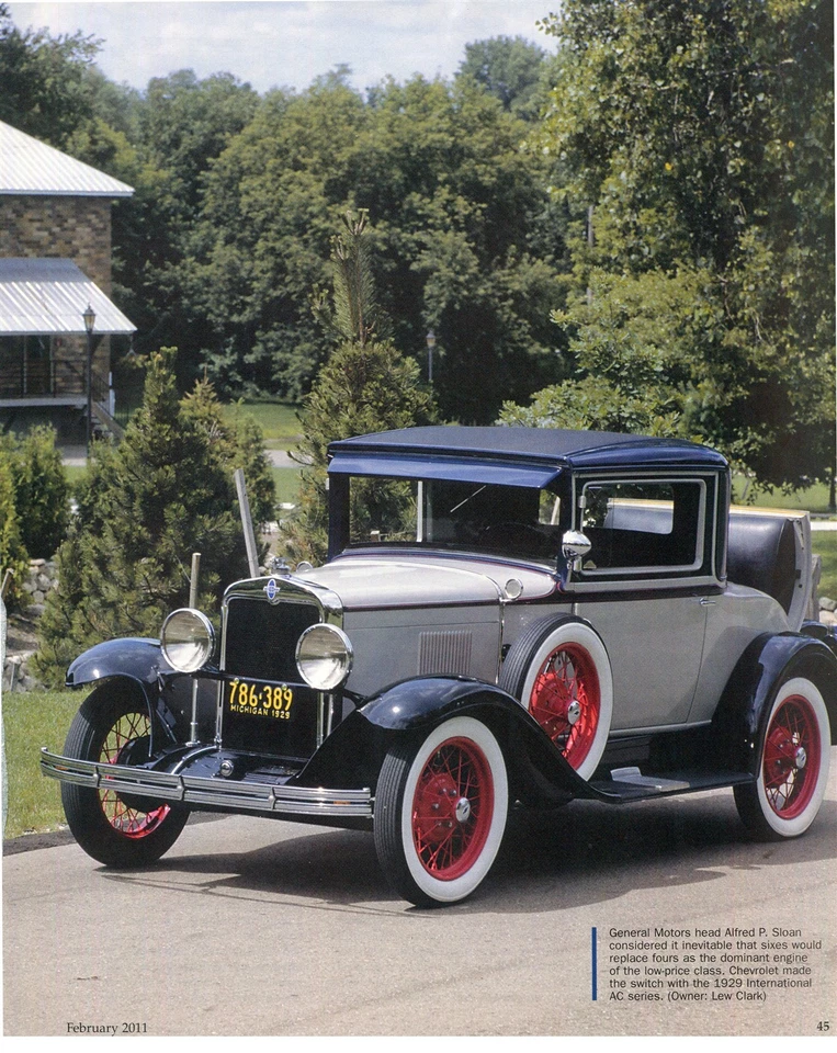 Chevrolet 1929-1930 12 pg artículo anuncio internacional universal  Foto 4 de 4