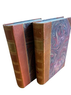 Schiller Sein Leben und feine Werke Karl Berger 2 Vols Leather Binding 1918