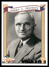 Harry Truman 1992 World War II Pacific Card #18 (NM)