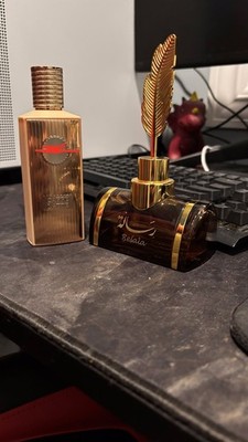Caffe Latte By Khadlaj And Resala By Arabian Oud Both 3.4 Oz