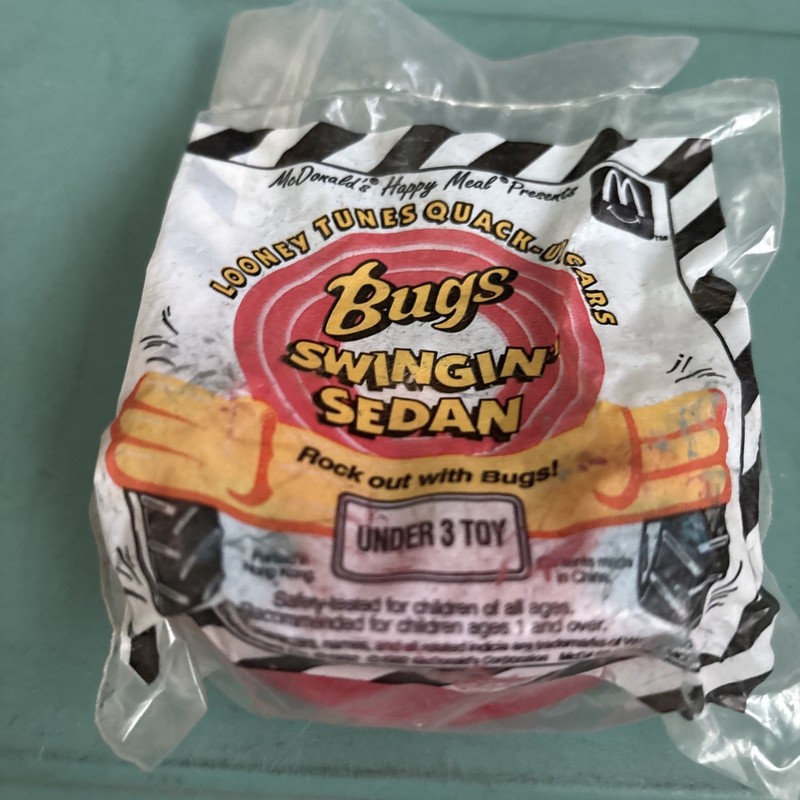 McDonald's Happy Meal Looney Toons Bug Swinging Sedan